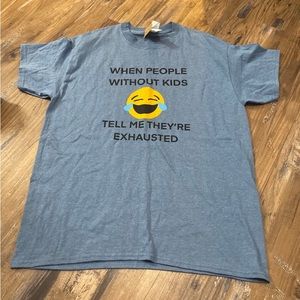 customized shirt size large NWT